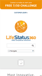 Mobile Screenshot of lifestatus360.com